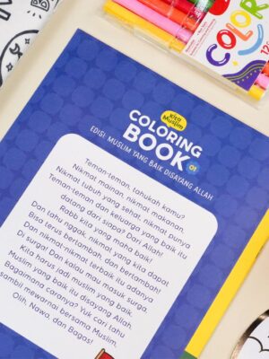 Coloring book Islam - Buku mewarnai anak - Image 2