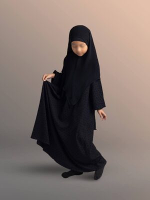 Maryam Abaya Anak - gamis anak perempuan