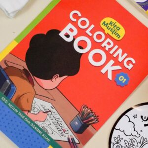 Coloring book Islam - Buku mewarnai anak